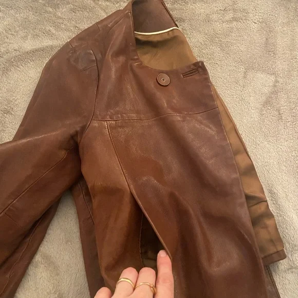 Banana Republic leather Jacket - Picture 8 of 10